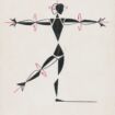 John G. Harries
Rotary Movement, 1950s
Ink on paper, 25x21 cm
Courtesy of the Noa Eshkol Archive for Movement Notation
